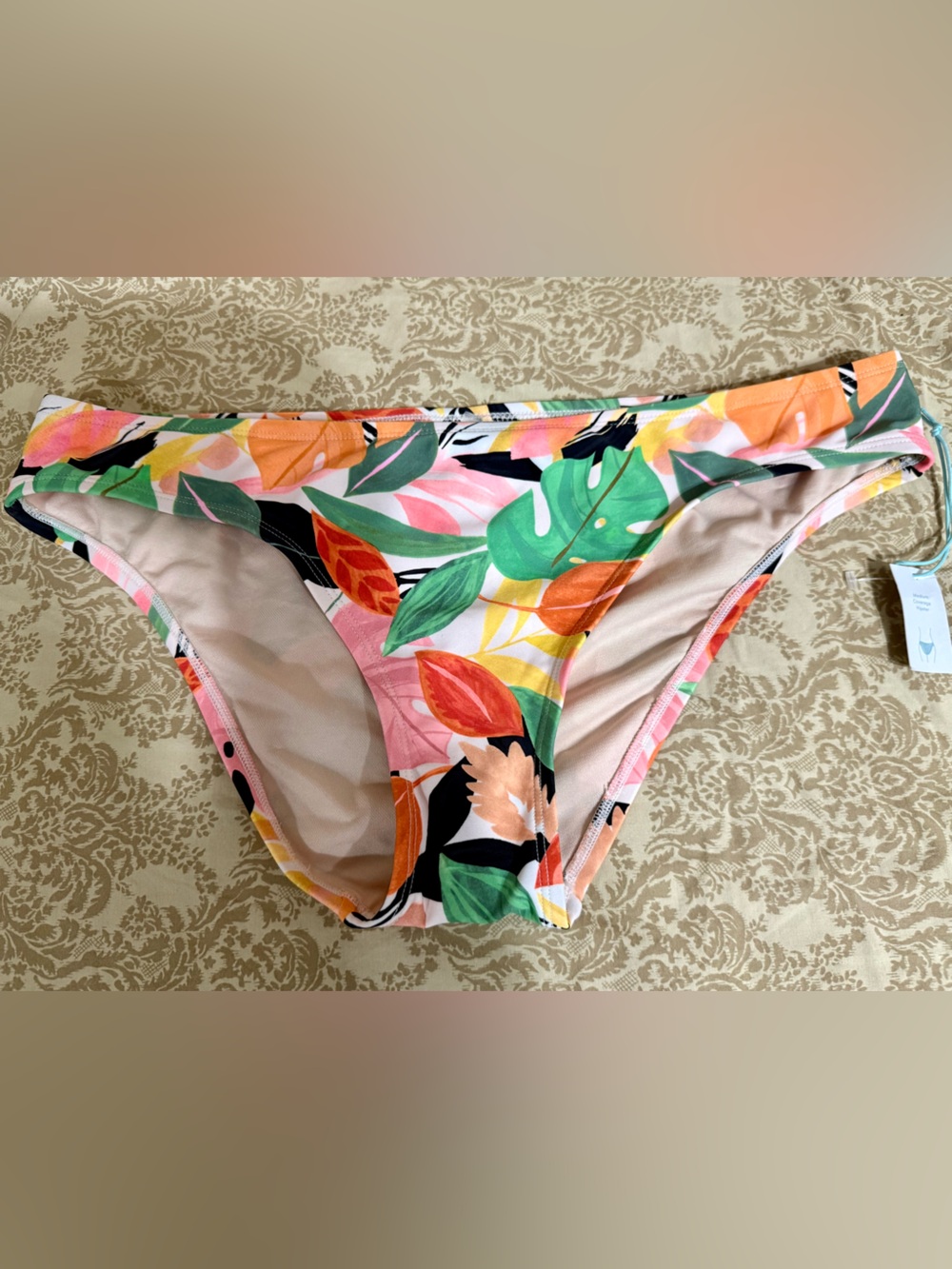 Kona Sol Bikini Bottoms - Multicolored Tropical Style